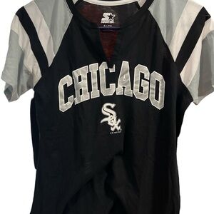 Chicago White Sox Black Shirt Child Size Small NWT